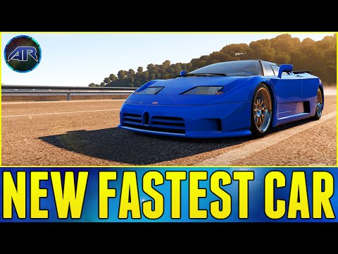 Forza Horizon 2 : NEW FASTEST CAR!!! (Bugatti EB110 Top Speed Build)