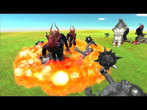 6 KOZAROG THE DEMON 👺 VS ALL ARMIES ⚔ | Animal Revolt Battle Simulator ARBS