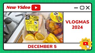 Happy Vlogmas Day #5 - Lunch & A Few Etsy Orders