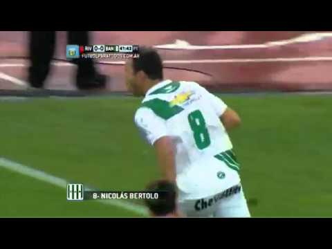 Gol de Bertolo River 0   Banfield 1 Fecha 18 TTorneo Primera Diovisión 2014 FPT
