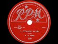 1952 B. B. King - 3 O’Clock Blues (#1 R&B hit)