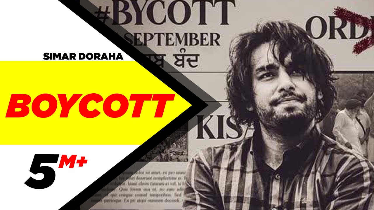 Boycott Lyrics | Speed Records | Simar Doraha