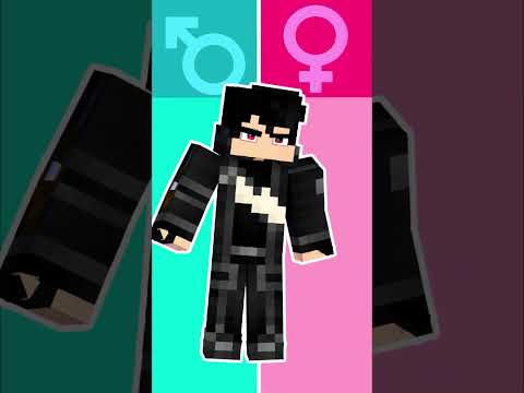 Mystic Love Teams: Mermaids & Vampires #mermaidtales #minecraft #animation #minectaftshorts