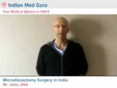 Lumbar Herniated Disc Surgery under experienced supervision in Hyderabad, in India