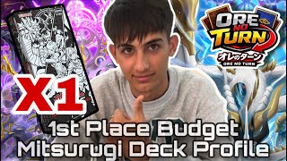 1st Place Budget Mitsurugi Deck Profile Abril 2026