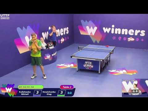 WINners CUP table 2  07.11  Kulishenko Mikhail - Omelchenko Oleg  09:45