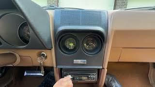 1968 AMC AMX 390 Start Up and Radio Operation