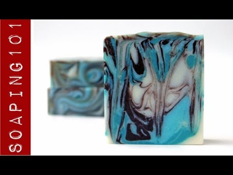 How to Swirl Soap {in the mold swirl} S2W21
