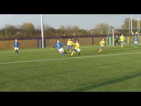 Legmeervogels F1 -  SV Houten F1 woensdag 13 april 2016 Bekerwedstrijd