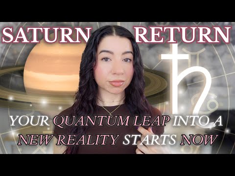 Your SATURN RETURN meaning & 5 *LIFE CHANGING* tips to MASTER IT confidently 🪐