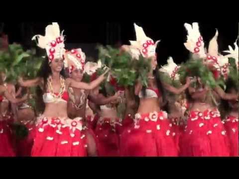 HEIVA I TAHITI 2012: 6e SOIREÉ CONCOURS DE CHANTS ET DANSES PART 6/8