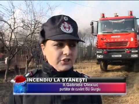 Incendiu La Stăneşti