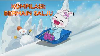 Kompilasi: Senangnya Bermain Salju | Kartun Anak Bahasa Indonesia | Shimajiro Indonesia