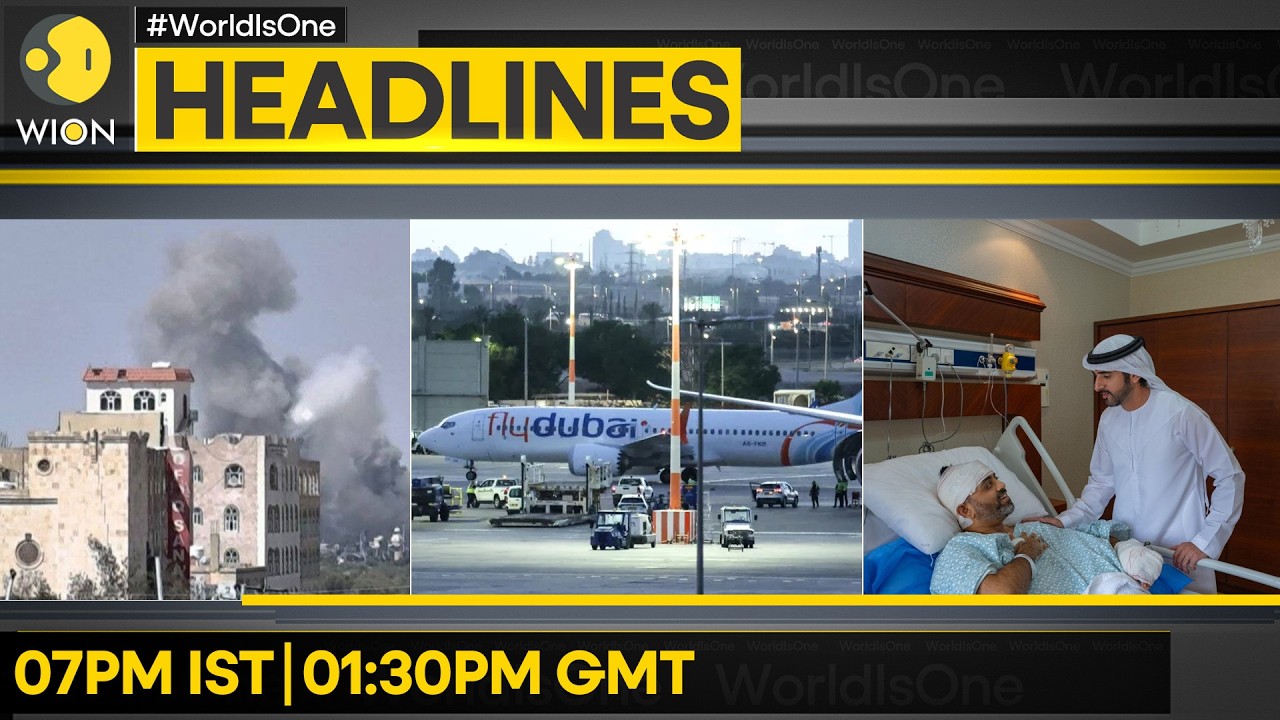 UAE Deputy PM Meets Hero Indian Pilot | Saudi Airstrikes Reported in Sanaa | WION Headlines