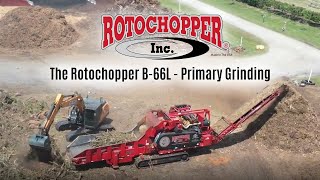 Video Thumbnail for B-66L Primary Grind of Green Waste