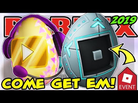 Giving Eggmin And Video Star Egg 2019 Roblox Egg Hunt Scrambled In - roblox egg hunt 2019 last event