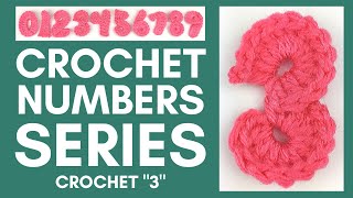 How to Crochet the Number Three