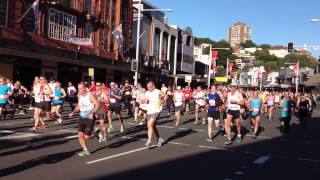 preview picture of video 'City to Surf 2013 - from Double Bay'
