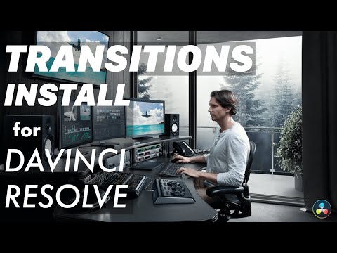 How to Install Transitions on DaVinci Resolve!