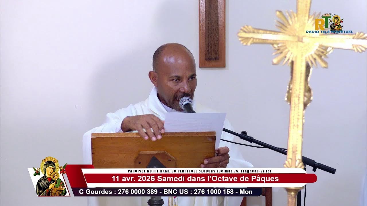 11 avr. 2026  Samedi dans l'Octave de Pâques, Messe de 4H , Chapelle Saint Joseph