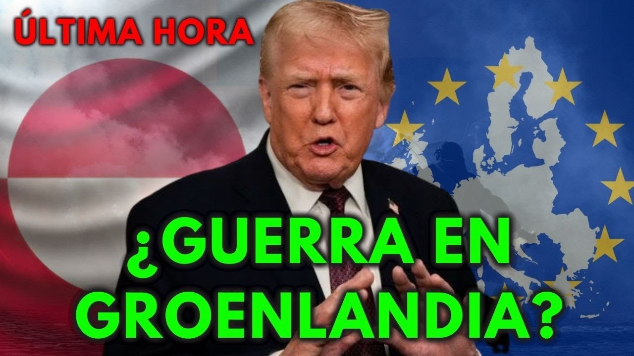 ÚLTIMA HORA: EJÉRCITOS de EUROPA toman GROENLANDIA para DEFENDERLA de ESTADOS UNIDOS