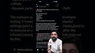 Major attack on tanstack and pypi ecosystem