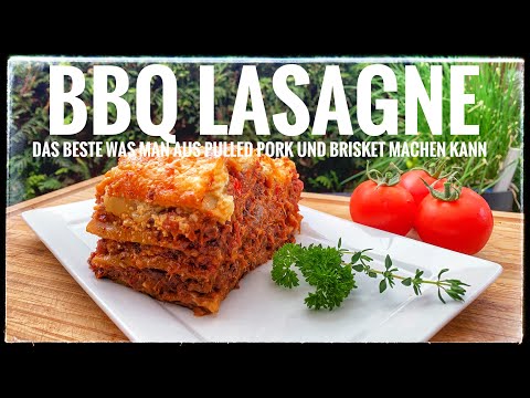 BBQ Lasagne aus der Dutch Oven Backform // Mit das Beste aus Pulled Pork und Brisket