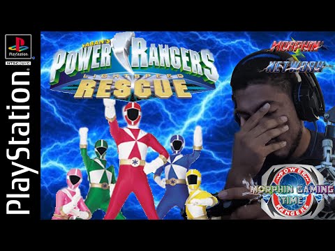 Morphin Gaming Time! Let's Play Power Rangers Lightspeed Rescue (PS1)