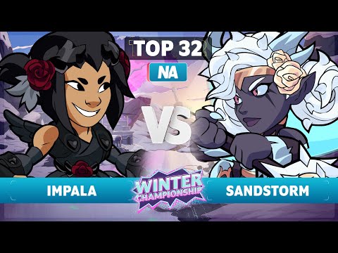 Impala vs. Sandstorm - Top 32 - NA - Brawlhalla Winter Championship 2023