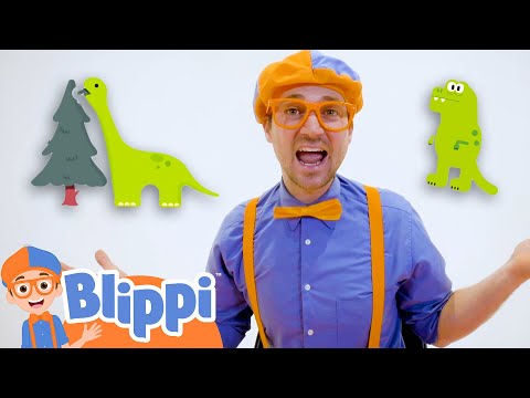 Learning Dinosaurs For Kids With Blippi | Educational Videos For Children