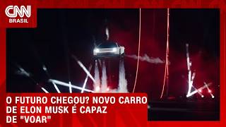 Vídeo: Novo carro da Tesla é capaz de “voar” e ultrapassar obstáculos | CNN PRIME TIME