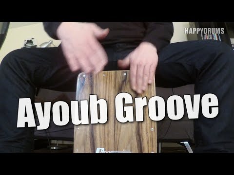 Cajon Ayoub Groove Tutorial - Deutsch