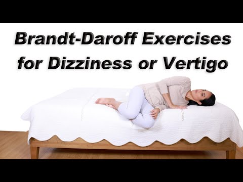 Brandt Daroff Exercises for Dizziness or Vertigo