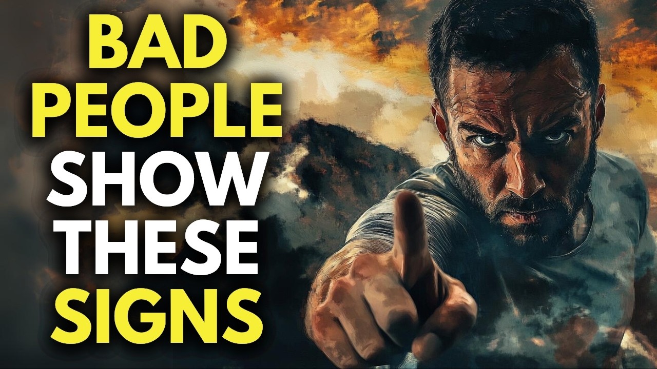 12 OBVIOUS SIGNS THAT THERE IS A BAD PERSON NEXT TO YOU