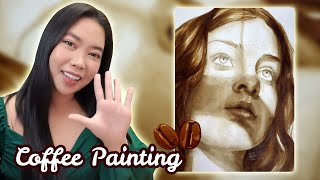 ✨Coffee Painting Tutorial / I MISS YOU MGA DEAR!✨