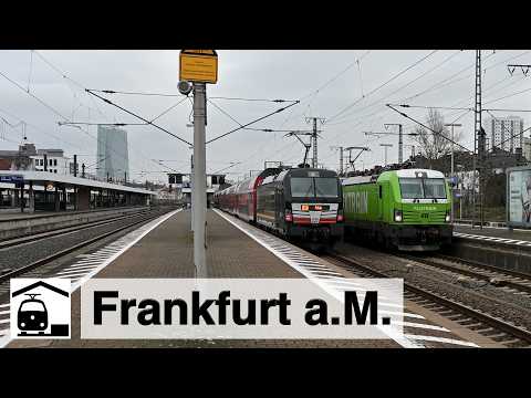 Von Süd nach Ost: eine kleine Trainspotting-Wanderung durch Frankfurt