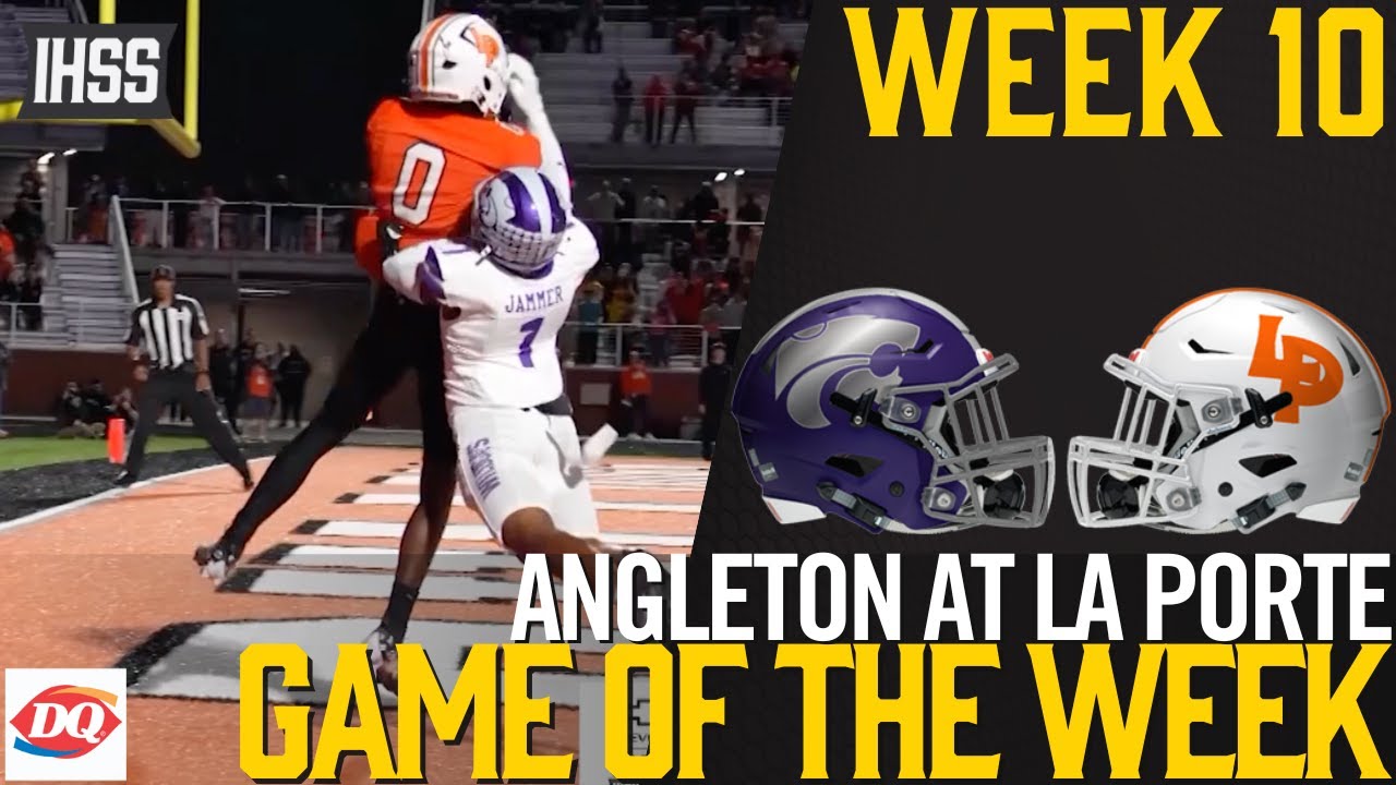La Porte Clutches 6th Win vs. Angleton in Thrilling 47-40 Football Game