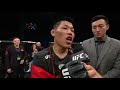 UFC Shenzhen: Li Jingliang Octagon Interview