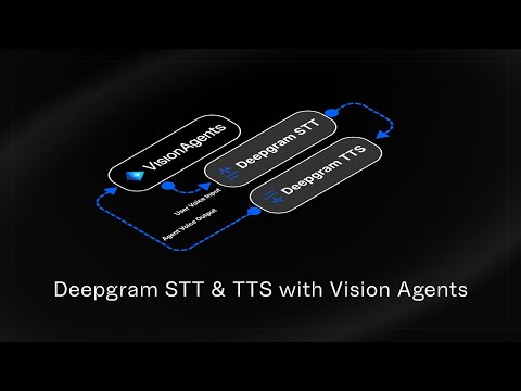 Using Deepgram (TTS/STT) with Vision Agents thumbnail
