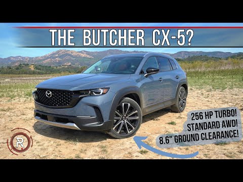 The 2023 Mazda CX-50 Turbo Is A Ruggedly Handsome New Premium SUV