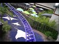 Manta Steel Flying Roller Coaster Onboard Front POV At SeaWorld San Diego Theme Park California