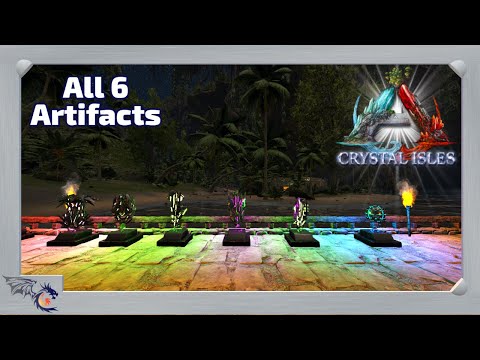 How To Get All Beta Boss Artifacts | ARK: Crystal Isles #33