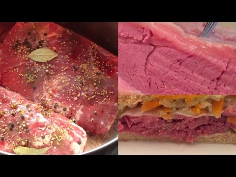 DIY Recipe : the Most Tender Corned Beef Brisket Rueben ...