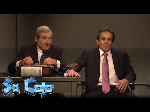 SNL: De Niro's Mueller Grills Stiller's Cohen and Vows to 'Catch All You Little Fockers'