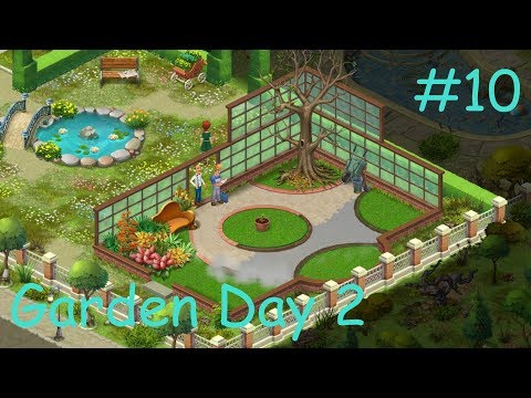 HOMESCAPES - Story Walkthrough - Gameplay Part #10 - Garden - Day 2 (iOS, Android)