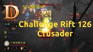 Diablo 3 - Challenge Rift - Challenge 126 - Crusader - Too Easy