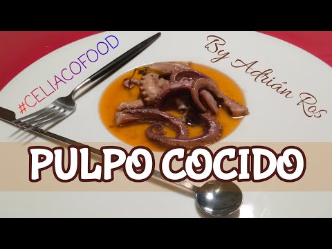 Pulpo cocido version asiatico. Cocinar sin gluten y saludable. Cocinando con UNICOYSANO.