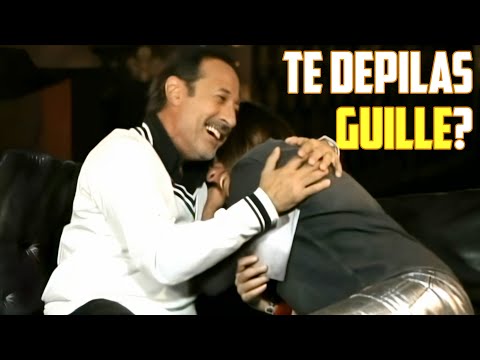 Te Depilas Guille? Guillermo Francella y Araceli Gonzalez
