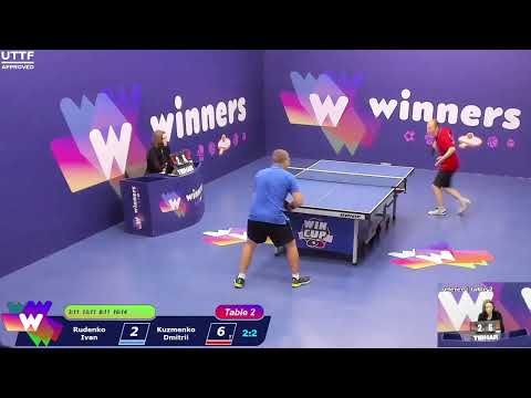 WINners CUP table 2  30.10 Rudenko Ivan - Kuzmenko Dmitrii  15:45