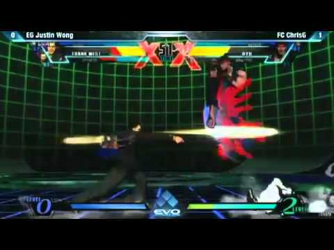 EVO 2012 Ultimate Marvel vs Capcom 3 Top 8 - Justin Wong vs ChrisG